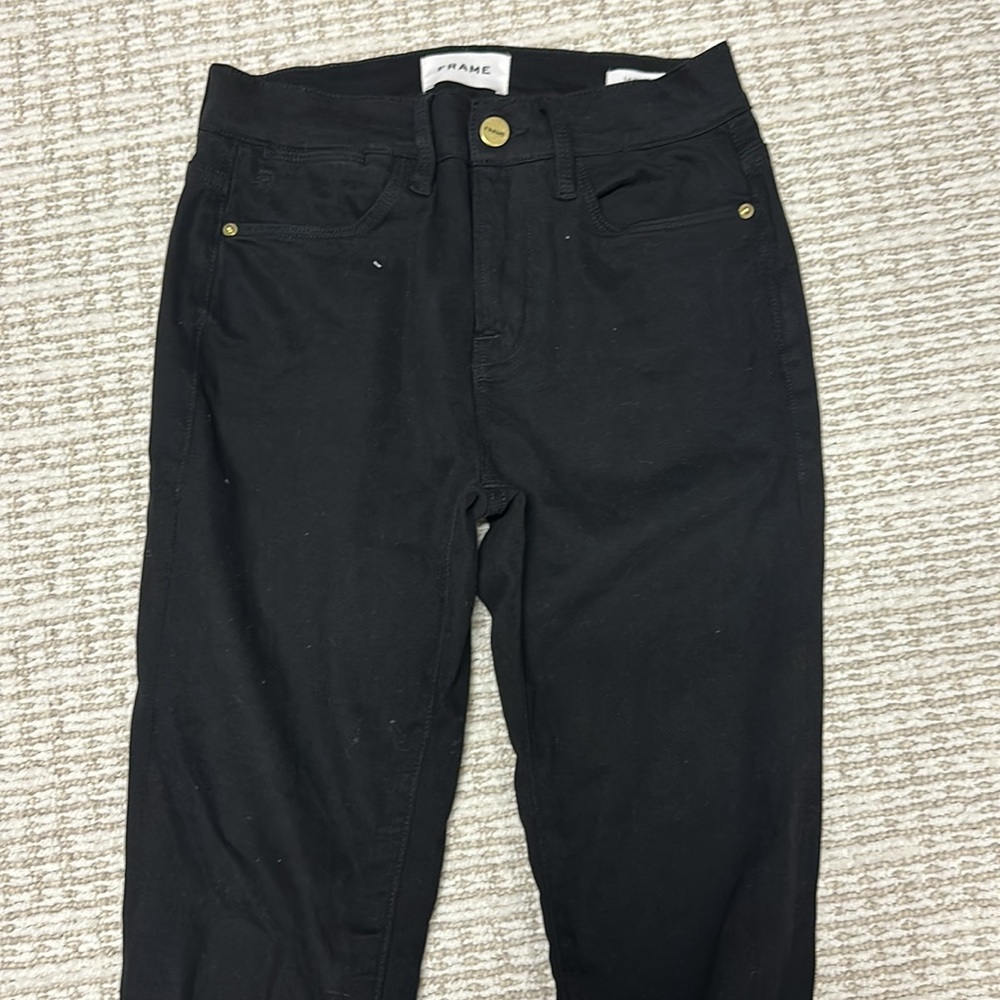 Frame black jeans
